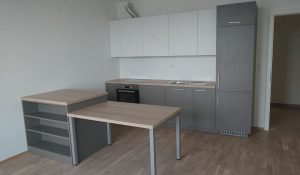 Lesena kuhinja po meri