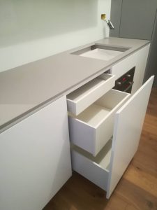 Izvlečna omara v kuhinji